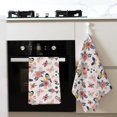 thumbnail image 4 of Sikiie Rose Flowers Waffle Weave Kitchen Dish Cloth,Super Absorbent Kitchen Dish Towels 16*26 Inches for Dish Rags Washing Dishes, Drying Dishes, 4 of 7