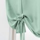 thumbnail image 1 of Nvzi Cortina opaca con lazo, aislante térmico, ajustable, para ventanas pequeñas, con bolsillo para barra (46" x 63", verde menta), 1 of 1