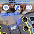 thumbnail image 2 of Kit Soportes Lagartijas Tabla Push Up Board Barras Fitness Modelo Negro, 2 of 4