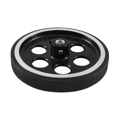 thumbnail image 2 of 360mmx10mmX15mm Industrial Aluminum Rubber Measuring Encoder Meter Wheel ForIndustrial Encoder Accessories Encoder Wheel, 2 of 7