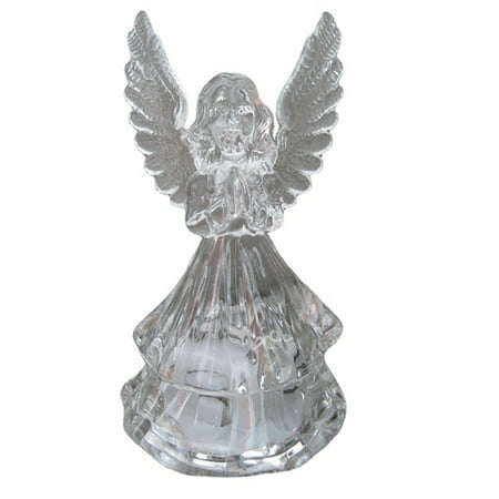 

MIUBAGIAL Colorful Acrylic Christmas Night Lights Christmas Lights Angels 10cm Christmas Table Decoration