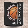 thumbnail image 4 of Lazaofficial Custom Name Blanket, Basketball Blankets For Boys, Basketball Blanket, Basketball Throw Blanket, Basketball Blanket For Girls, 4 of 8