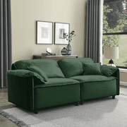 CoSoTower Luxury Modern Style Living Room Upholstery Sofa, Velvet