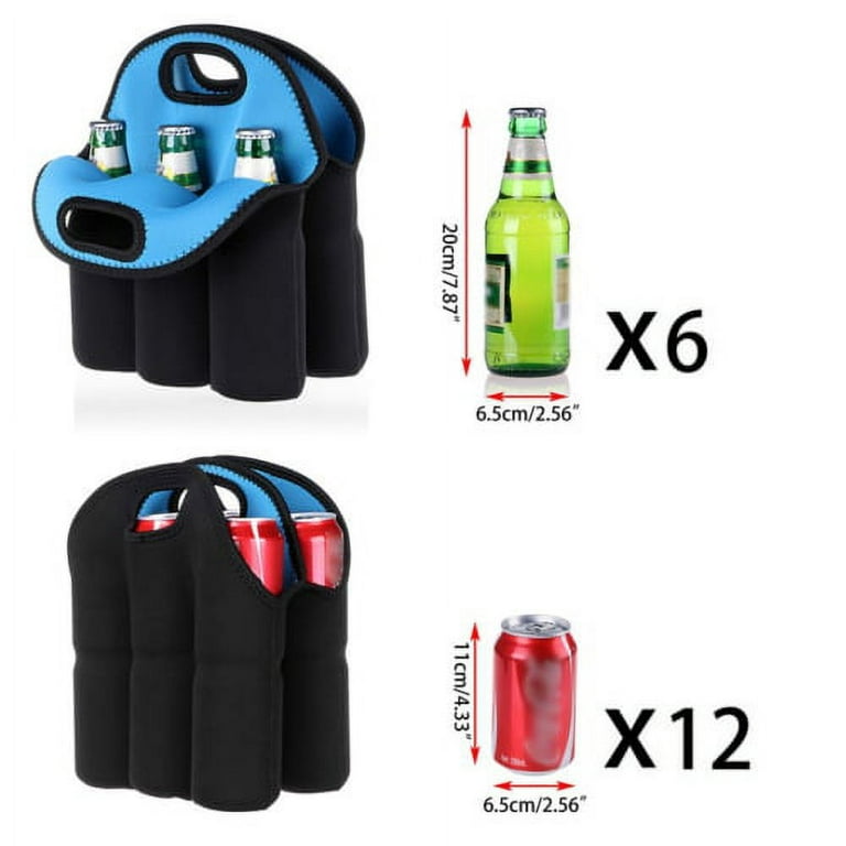 Bottle Can Carrier Tote Insulated Baby Bottle Cooler Bag Beer