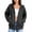 New-Dark Gray, variant on yillto Sweatshirt Jackets for Women Full Zip up Hoodies Long Sleeve Hooded Coat with Pockets