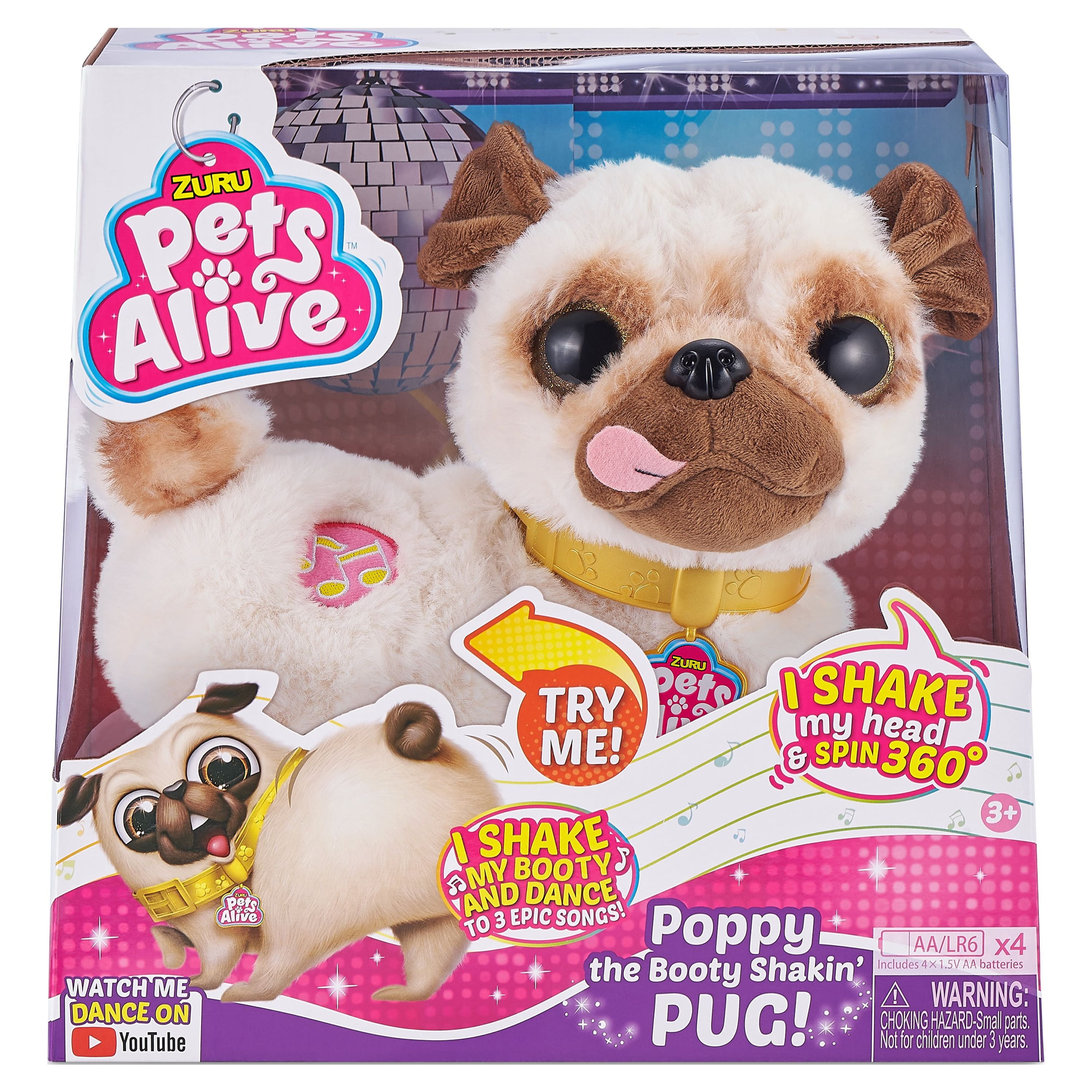 Zuru Pets Alive-Booty Shakin' Pups Dolls, 1 ct - Fry's Food Stores