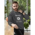 thumbnail image 2 of Abstract Grid Rave Style Sweatshirt Men -Image by Shutterstock, Male 4X-Large, 2 of 4