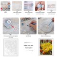 thumbnail image 3 of Paint by Numbers Kit for Adults, Yellow Cactus Blossom Blooming Paint by Numbers, Easy Paint by Numbers Kit for Adults Beginner, DIY Adult Paint by Number Kits on Canvas, 12x16in Home Decor, 3 of 7