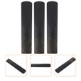 thumbnail image 1 of OUNONA 3Pcs Clarinet Reed Replacement Resin Material Black Durable Clarinet Instrument Accessory, 1 of 8