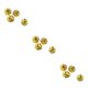 thumbnail image 1 of sweethay 100 piezas de cuentas de diamantes de imitación para manualidades, accesorios de cuentas de bolas redondas de Metal, suministros de Type1 NO1, 1 of 6