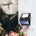 thumbnail image 3 of Gymax 4-Pack 30 LED Outdoor Motion Sensor Solar Lights Wireless IP45 Waterproof, 3 of 6