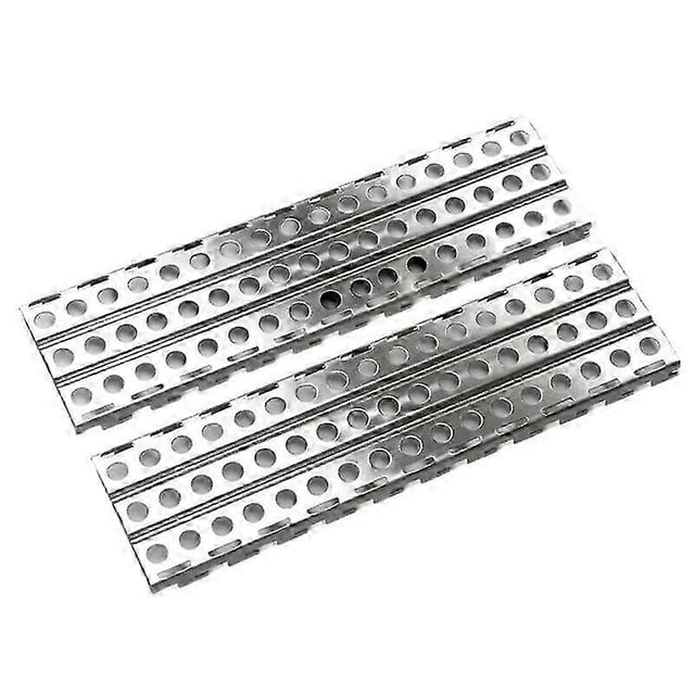 2 tablas de acero inoxidable para la plataforma de arena para el coche RC Crawler Axial SCX10 TRX-4 D90 1/10