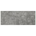 thumbnail image 1 of Tapis imprimé Malika gris 2x5 pi, 1 of 5