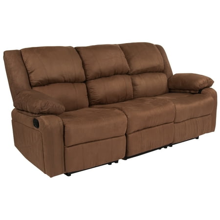 Harmony Series Flash Furniture Chocolate Brown Microfiber