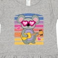 thumbnail image 4 of Inktastic Australian Koala Cool Sunset Girls Toddler Dress, 4 of 5