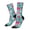 2 Black-2, variant on Excavator Print Adult Socks for Men & Women,Calf Socks, Ankle Socks,Boots Socks,Breathable Casual Sock,Unisex Crew Socks
