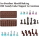 thumbnail image 3 of Silicone Chocolate Mould International Chess Shapes Chocolate Cake Ice Fondant Mould Baking for DIY Candy Cake, 3 of 5