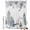 Multicolor, White, variant on Sage Green Christmas Shower Curtains for Bathroom, Xmas Tree Snowflake Elk Winter Waterproof Fabric Shower Curtain, Decorative Bathroom Curtain for Bathtub, 36"x72", No Hooks Included