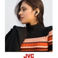 thumbnail image 2 of JVC Ultra Compact True Wireless Earbuds Headphones, Total 12 Hour Battery Life, Sound with 13mm Driver, USB-C Connection - HAB5TB (Black), 2 of 4