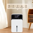 thumbnail image 6 of Dehumidifier for Home up to 1000 sq.ft, 51 oz Small Quiet Dehumidifier with Drain Hose, Timer Modes Auto Shut Off, 7 Color Night Light for Bedroom Bathroom Basement Decoration, 6 of 9