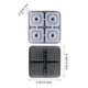 thumbnail image 3 of MTBLYS Molde de silicona para cubitos de hielo con forma de diamante|Bandeja grande cuadrada de 5 cm para hacer bolas de hielo para whisky|cócteles y bourbon, 3 of 6