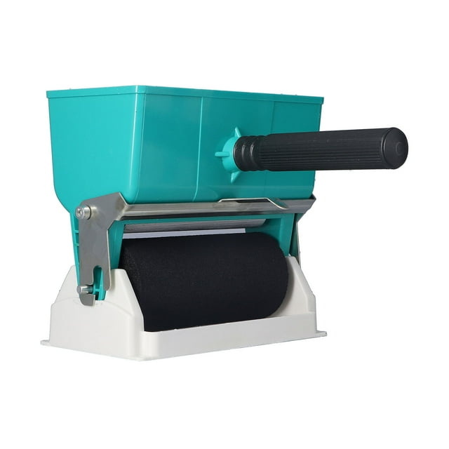 QIILU Applicateur de Colle Portable Réglable Rouleau Adhésif à Main pour Menuiserie 320mL F60C, Machine à Colle Manuelle, Rouleau Applicateur de Colle