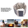thumbnail image 4 of Cargador De Panel Solar USB, Panel Solar Plegable Silicio Policristalino Portátil Fácil De Usar Para Picnic, 4 of 7
