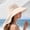 Beige, variant on Womens Chin Strap Wide Brim Sun Hat with Buckle Fastener for Spring Mountain Hike for Seaside Relaxation Park Gathering Wind Resistant Adjustable Outdoor Hat Black