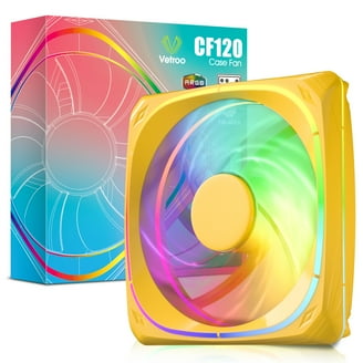 Enermax HF120 RGB PWM 120mm Case Fan, Addressable RGB Sync Via