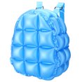 thumbnail image 1 of Inflatable Backpack Blow Up Bubble Back Pack Kids Fancy Dress Toy Accessory ，90s Retro Rave Festive Bopping Spice Girls Space Bags Purple, Blue, Pink, Orange, 1 of 4