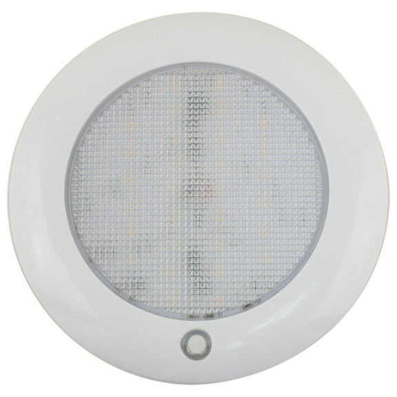 Scandvik 41461P LED Dual-Color Low Profile Dome Light, 5" White/Blue