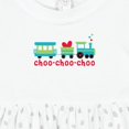 thumbnail image 4 of Inktastic Love Train Girls Baby Dress, 4 of 5