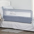 thumbnail image 2 of Regalo Extra Long Hideaway Metal Bedrail, Gray Baby/Toddler Safety Bed Rail, 2 of 9