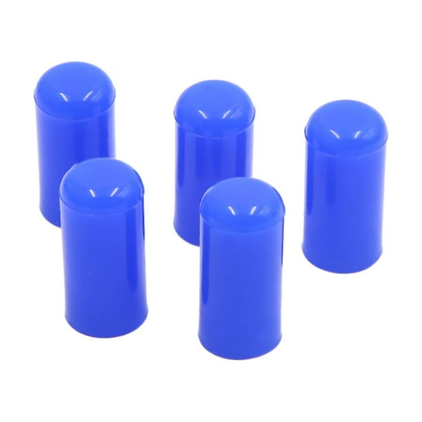 5Pcs 6mm 1/4" Tapón Obturador de Silicona de Tubo de Vacío de Bitoque de Admisión Azul