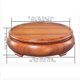 thumbnail image 2 of Expositor for bonsái, base redonda de madera de rama agria for lámpara de mesa y tetera., 2 of 5