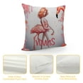 thumbnail image 4 of JEUXUS  Flamingo Pillow Covers，Pink Flamingo Just A Girl Who Loves Flamingos Throw Pillow Cover  Flamingo Themed Decor for Bedroom Girls Room,Gifts for Flamingo Lovers, 4 of 5