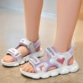 thumbnail image 2 of Tkrady Girls Sandals Summer New Casual Soft Sole Breathable Fashion Outdoor Sandals, Sizes 3-12 Years, 2 of 7