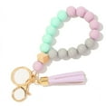 thumbnail image 4 of Hongchun Lot de 3 Bracelets Porte-Clés en Silicone Perlés, 4 of 5
