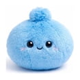 thumbnail image 2 of CaiYueKe Steamed Bun Plush Keychain Squishy Stress Relief Toy Cute Kawaii Bao Soft Fidget Sensory Food Themed Anxiety Gift Accessory Squeeze Velvet Velvety, 2 of 5