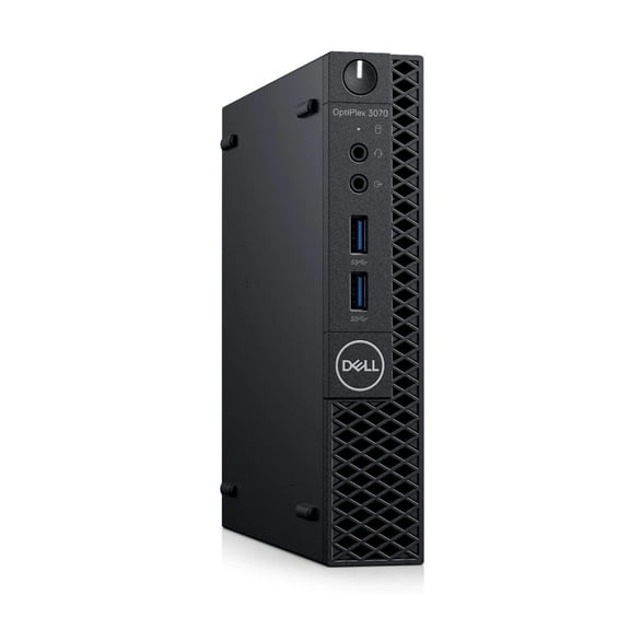 Restored Dell Optiplex 3070 Micro Tower Desktop Core i3-9100T - 512GB SSD Hard Drive - 8GB RAM 4 cores @ 3.7 GHz Win 11 Pro Black (Refurbished)