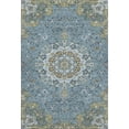 thumbnail image 2 of Addison Rugs Mayfield Premium Machine Washable Traditional Global Teal Rectangle Rug, 10' x 14', 2 of 8