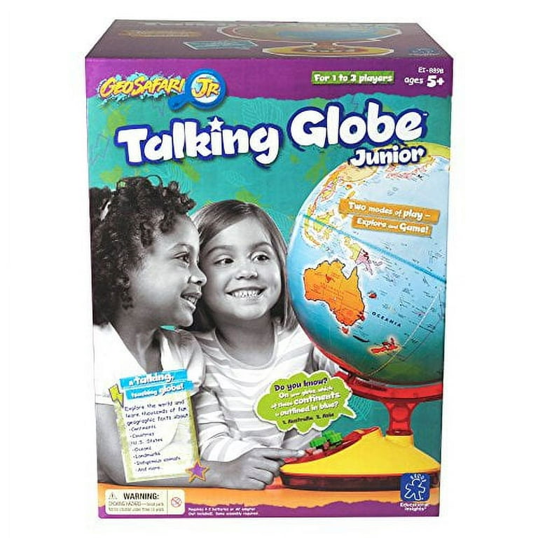 Globe parlant Géosafari Junior, par Educational Insights 
