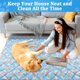 thumbnail image 5 of Tapete de enfriamiento para perros, manta de enfriamiento para perros grandes, almohadilla de enfriamiento de seda de hielo para perros, protector de muebles de alta calidad, suave y lavable para, 5 of 6