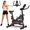 black+red, variant on Indoor Exercise Bike, Stationary Cycling Bike with Monitor, Adjustable Resistance, Comfortable Seat & Handlebars, Stable Base, Portable Design Home Fitness Workout Cycle for Daily Indoor Use