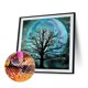 thumbnail image 2 of Cuadros Decorativos Kit de pintura de diamante 5D mosaico de taladro redondo de árbol de luna DIY (B3413) Sywqhk Nuevos Originales, 2 of 9