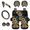Butterfly Sunflowers Pattern, variant on Binienty Car Interior Kit, with Steering Wheel Cover Gear Shift Cover, 11 pcs Easy Control