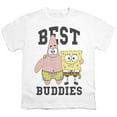 thumbnail image 2 of SpongeBob SquarePants And Patrick, Best Buddies Kids T Shirt for Youth Boys and Girls, White, X-Small, 2 of 4