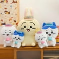 thumbnail image 3 of Cute Cartoon Kawaii Chiikawa Ice-Cream Hachiware Usagi Plush Doll Pillow Ornament Birthday Gift Toy, 3 of 29