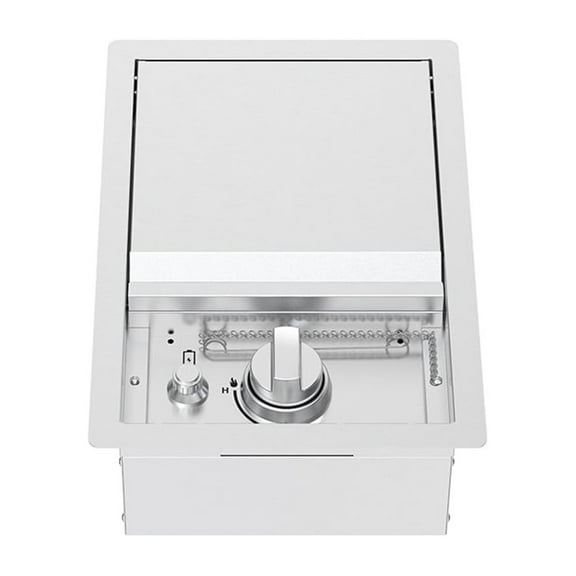 Spire Stainless Steel Built-in Side Buner, 12000BTUs, ‎760-0023B