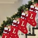 thumbnail image 5 of Knitted Hosiery Wool Hosiery Embroidered Letter Children's Candy Gift Bag Christmas Stocking Gift Bag, 5 of 5